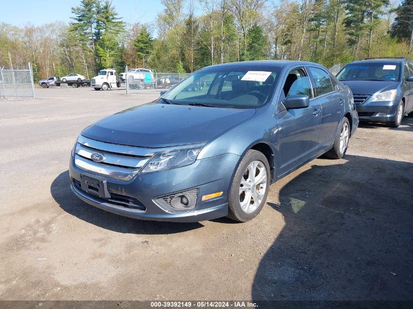 2012 Ford Fusion Se VIN: 3FAHP0HA1CR424163 Lot: 39392149