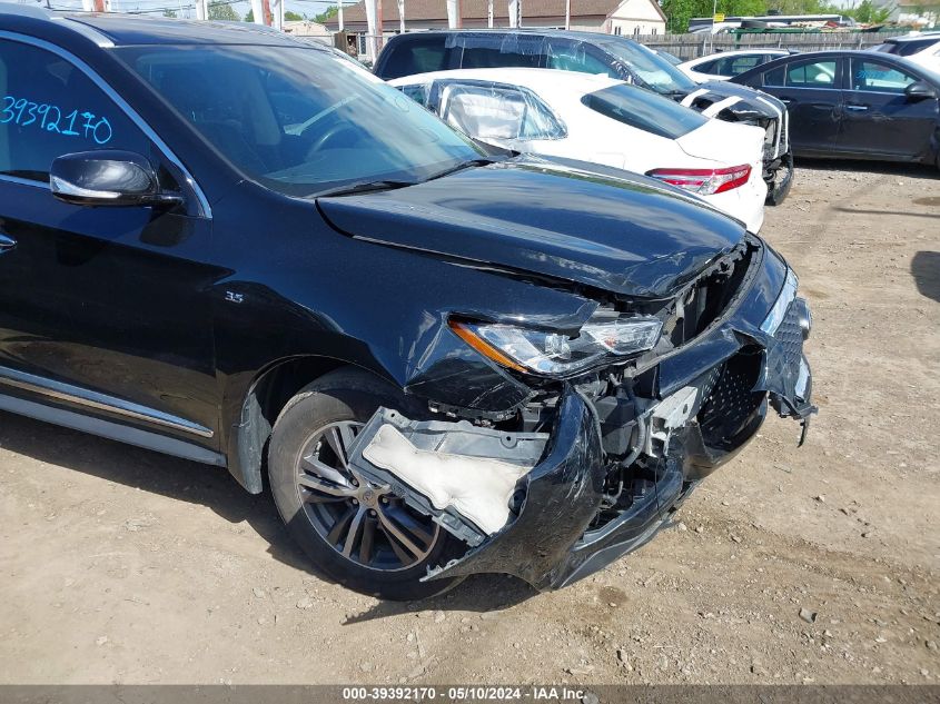 2019 Infiniti Qx60 Luxe/Pure VIN: 5N1DL0MM5KC505292 Lot: 39392170