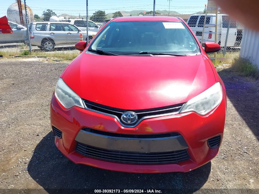 2015 TOYOTA COROLLA LE - 2T1BURHE8FC401747