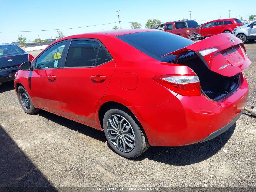 2015 TOYOTA COROLLA LE - 2T1BURHE8FC401747