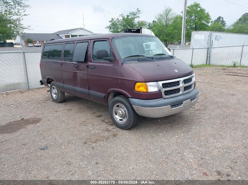 2001 Dodge Ram Wagon 2500 VIN: 2B4JB25Y31K514561 Lot: 39392178