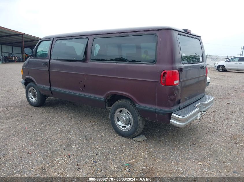 2001 Dodge Ram Wagon 2500 VIN: 2B4JB25Y31K514561 Lot: 39392178