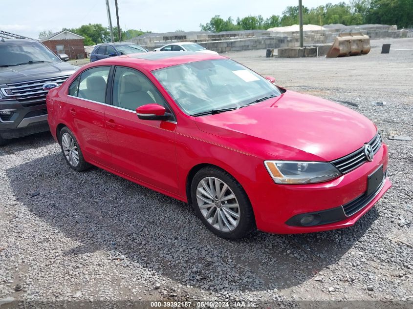 2011 Volkswagen Jetta 2.5L Sel VIN: 3VWLX7AJXBM065041 Lot: 39392187