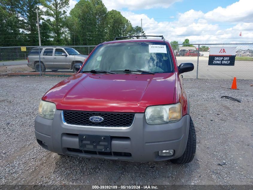 2001 Ford Escape Xlt VIN: 1FMYU031X1KC63982 Lot: 39392189