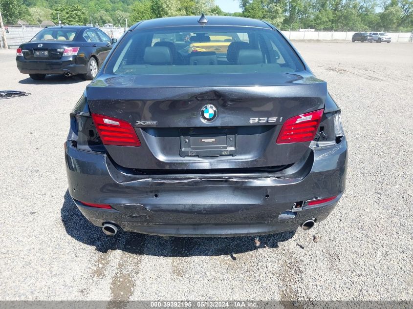 2015 BMW 535I xDrive VIN: WBA5B3C51FD539878 Lot: 39392195