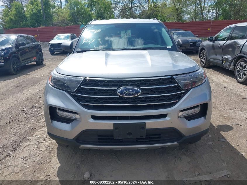 2021 Ford Explorer Xlt VIN: 1FMSK7DHXMGB96257 Lot: 39392202