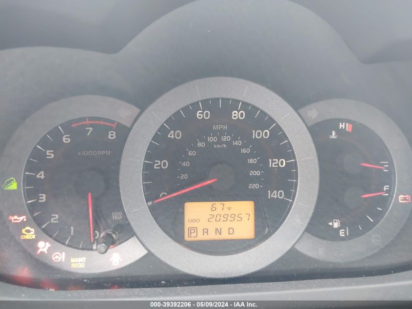 2010 Toyota Rav4 VIN: JTMKF4DV6A5020214 Lot: 39392206