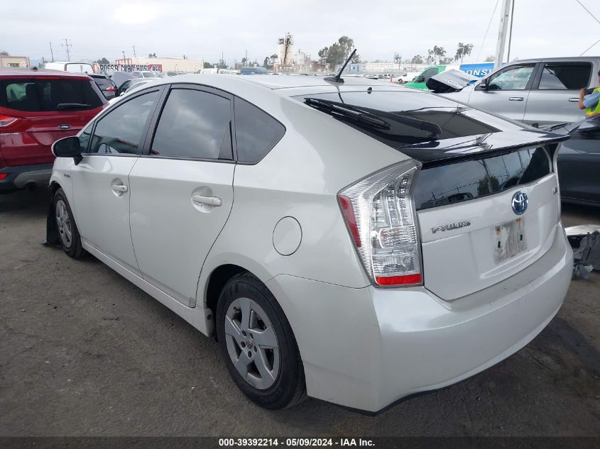 2011 Toyota Prius Two VIN: JTDKN3DU2B1449458 Lot: 39392214