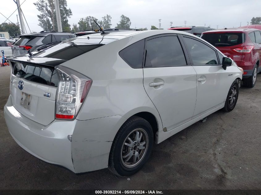 2011 Toyota Prius Two VIN: JTDKN3DU2B1449458 Lot: 39392214