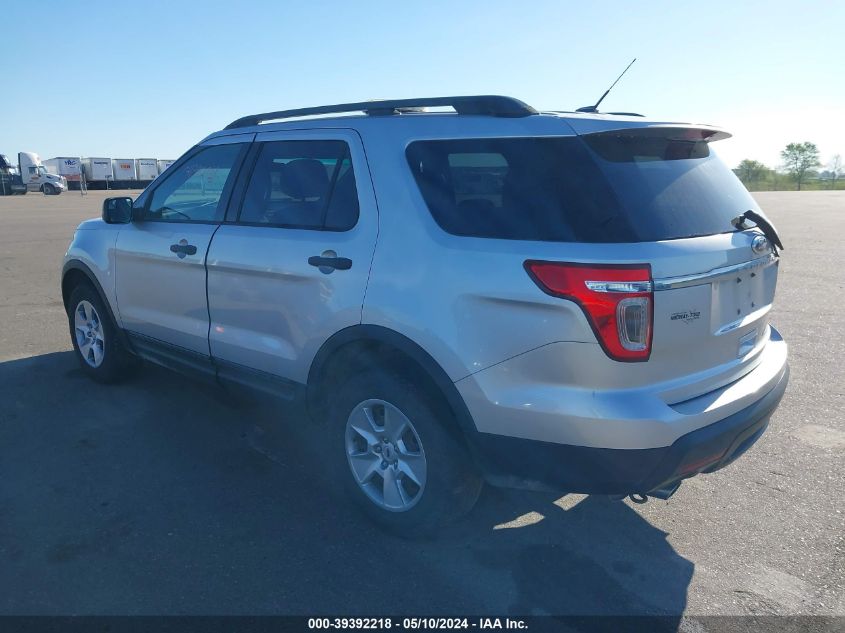 2013 Ford Explorer VIN: 1FM5K8B82DGA93064 Lot: 39392218