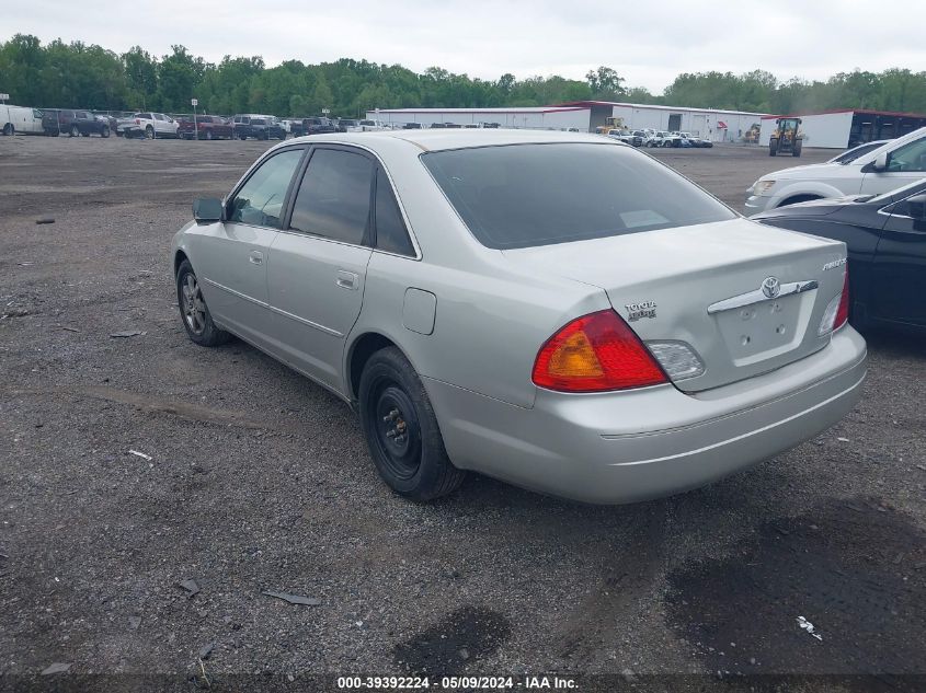 2000 Toyota Avalon Xls VIN: 4T1BF28B8YU061136 Lot: 39392224