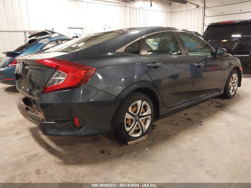 2016 HONDA CIVIC LX - 19XFC2F57GE208572