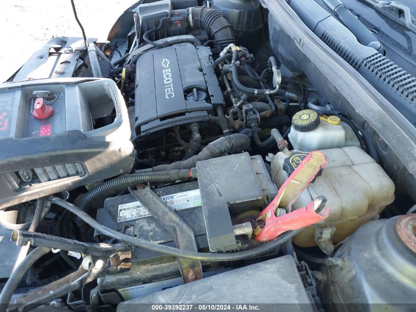 2013 Chevrolet Cruze Ls Manual VIN: 1G1PB5SH1D7144509 Lot: 39392237