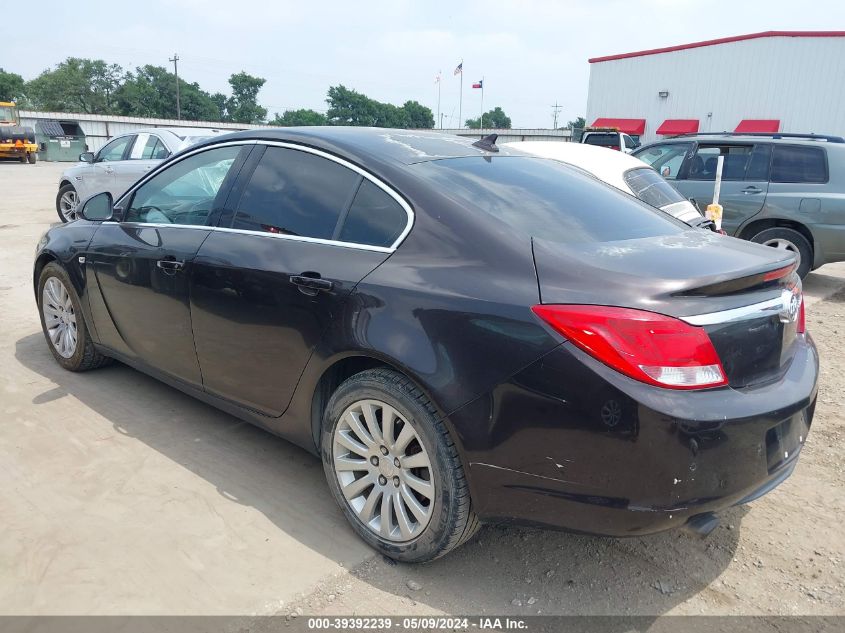 2011 Buick Regal Cxl Turbo Russelsheim VIN: W04GY5GV9B1065197 Lot: 39392239