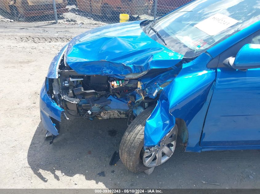 2022 Kia Rio S VIN: 3KPA24AD7NE468782 Lot: 39392243