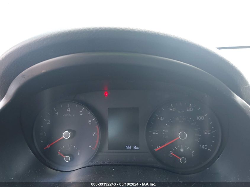 2022 Kia Rio S VIN: 3KPA24AD7NE468782 Lot: 39392243