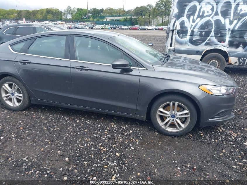 2018 Ford Fusion Se VIN: 3FA6P0HDXJR159953 Lot: 39392260