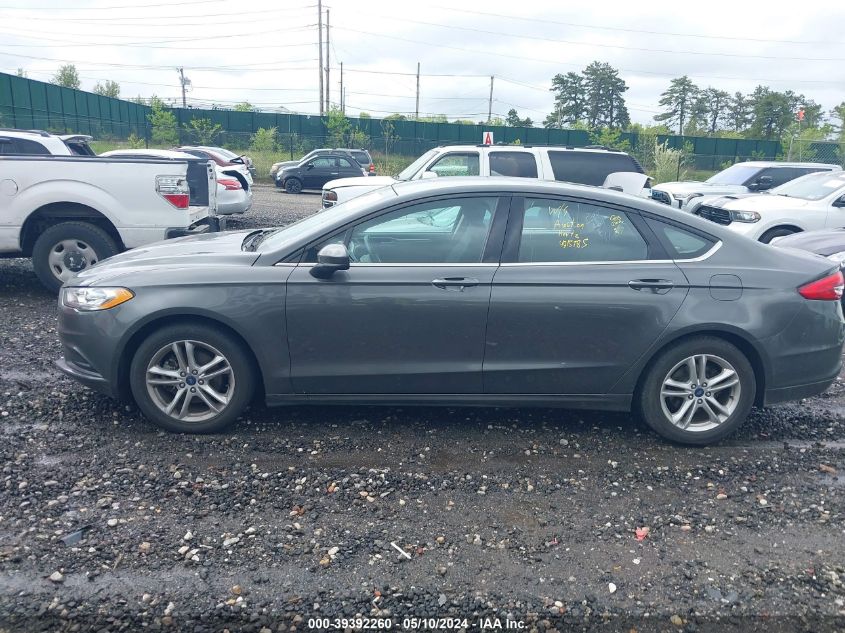 2018 FORD FUSION SE - 3FA6P0HDXJR159953