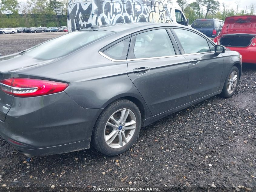 2018 Ford Fusion Se VIN: 3FA6P0HDXJR159953 Lot: 39392260