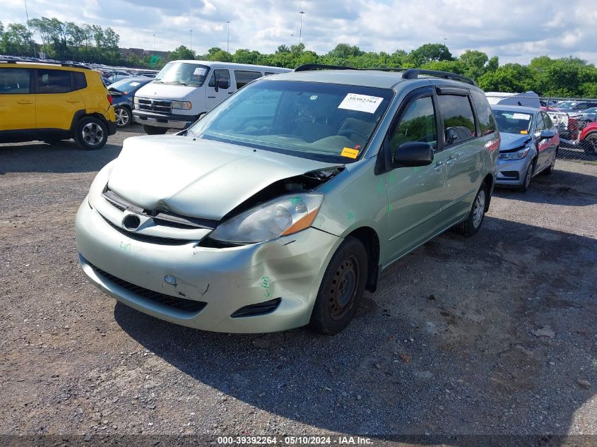 2010 Toyota Sienna Le VIN: 5TDKK4CC8AS333111 Lot: 39392264