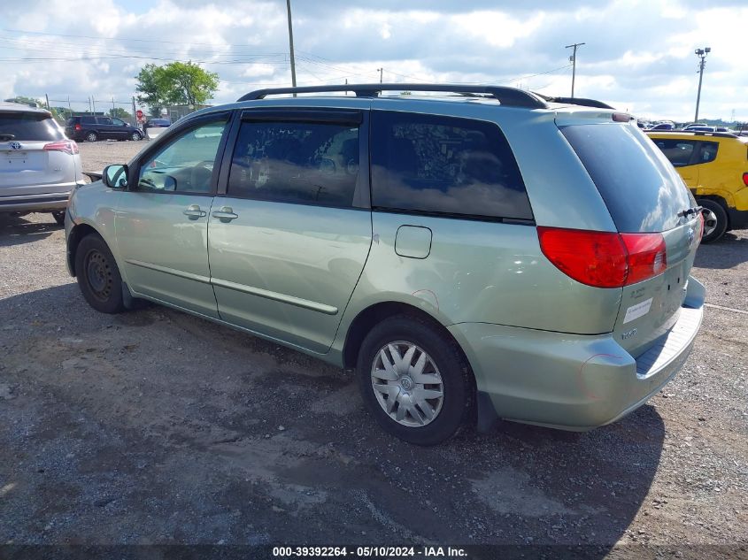 2010 Toyota Sienna Le VIN: 5TDKK4CC8AS333111 Lot: 39392264