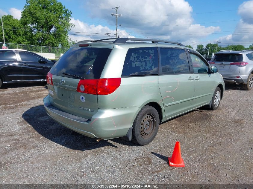 2010 Toyota Sienna Le VIN: 5TDKK4CC8AS333111 Lot: 39392264