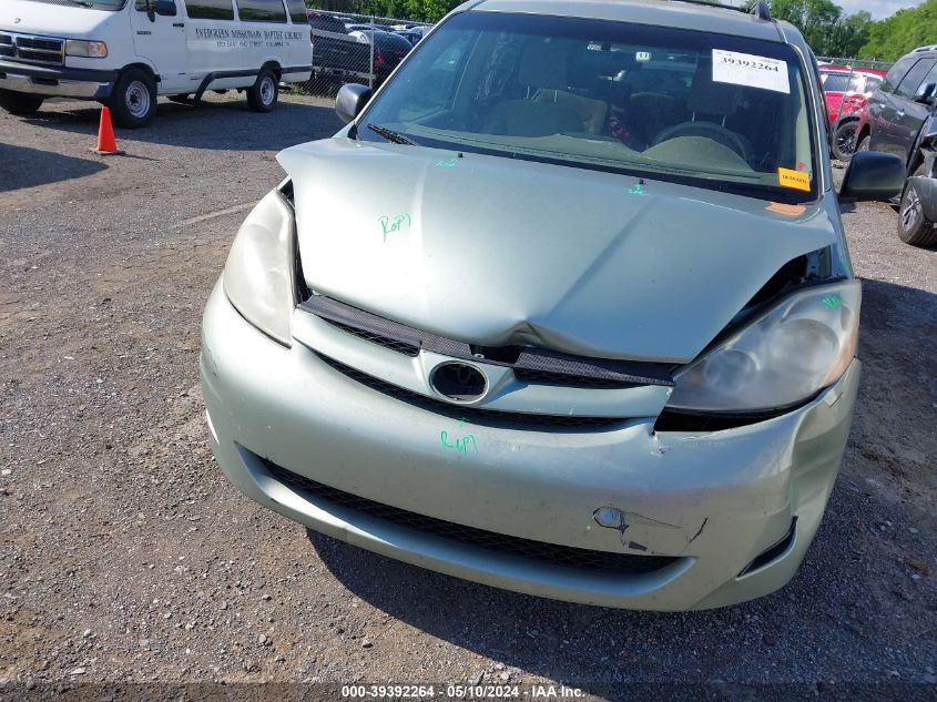 2010 Toyota Sienna Le VIN: 5TDKK4CC8AS333111 Lot: 39392264