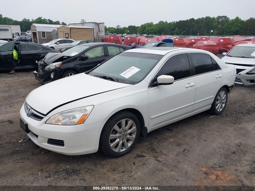 2007 Honda Accord 3.0 Ex VIN: 1HGCM66567A062712 Lot: 39392270