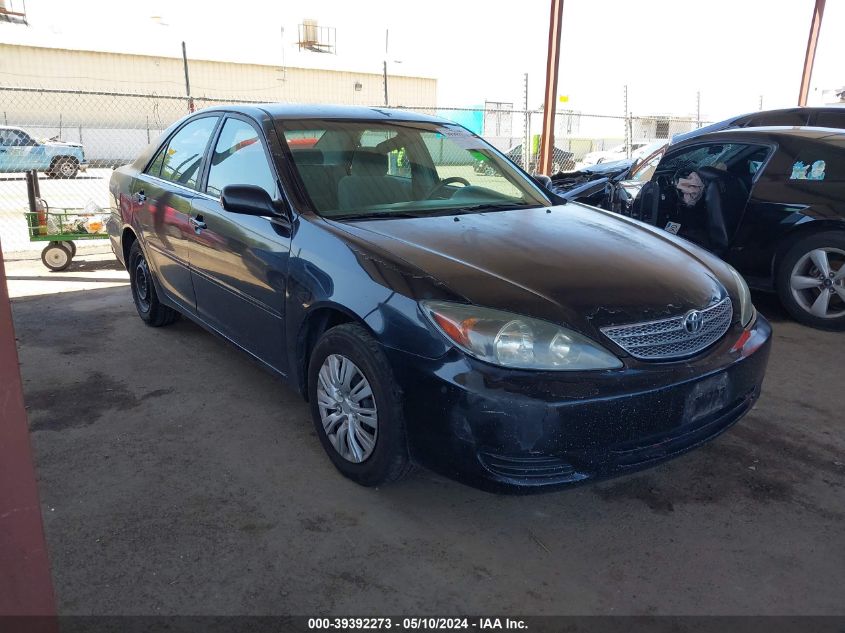 2002 Toyota Camry Le VIN: 4T1BE32K82U003844 Lot: 39392273