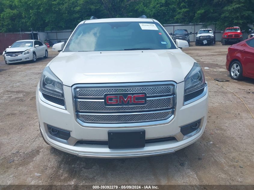 2014 GMC Acadia Denali VIN: 1GKKRTKD7EJ285186 Lot: 39392279