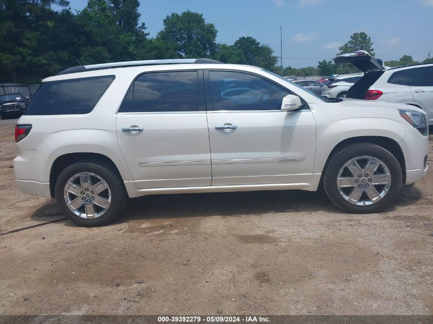 2014 GMC Acadia Denali VIN: 1GKKRTKD7EJ285186 Lot: 39392279