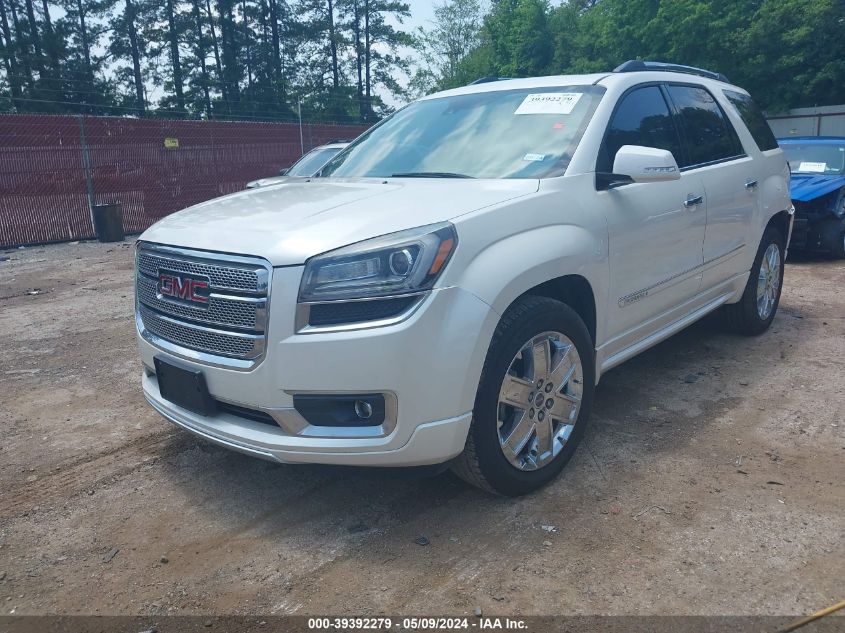 2014 GMC Acadia Denali VIN: 1GKKRTKD7EJ285186 Lot: 39392279