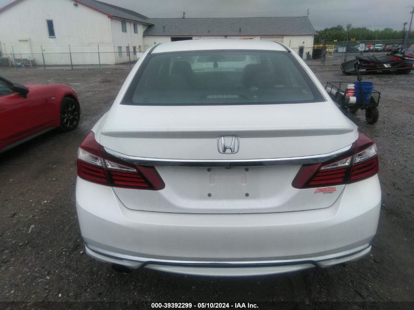 2016 Honda Accord Sport VIN: 1HGCR2F54GA128040 Lot: 39392299