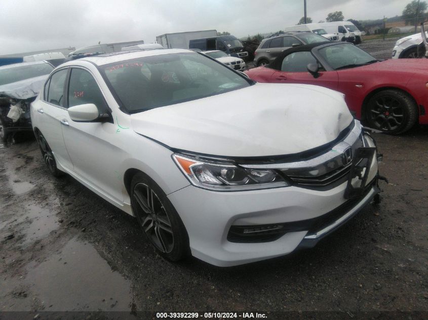 2016 Honda Accord Sport VIN: 1HGCR2F54GA128040 Lot: 39392299