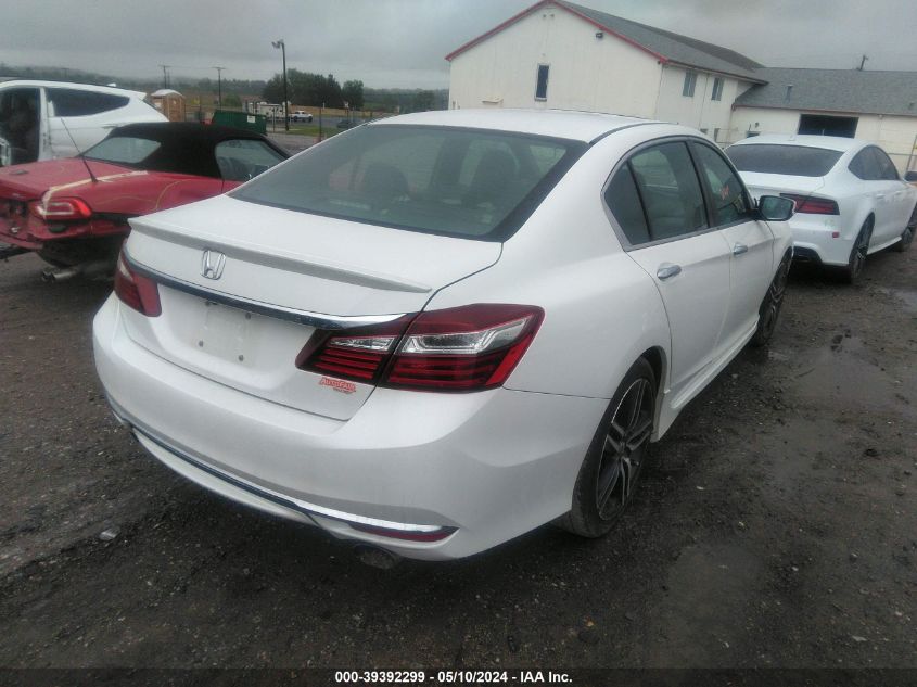 2016 Honda Accord Sport VIN: 1HGCR2F54GA128040 Lot: 39392299