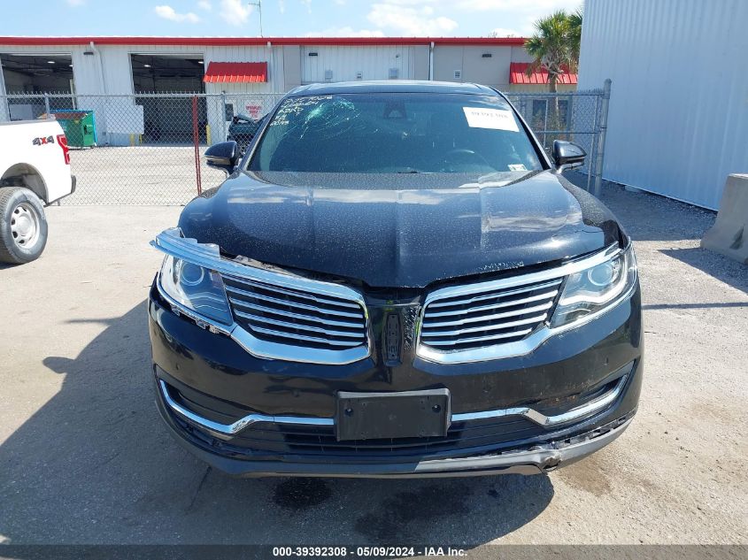 2016 Lincoln Mkx Reserve VIN: 2LMTJ6LP5GBL48682 Lot: 39392308