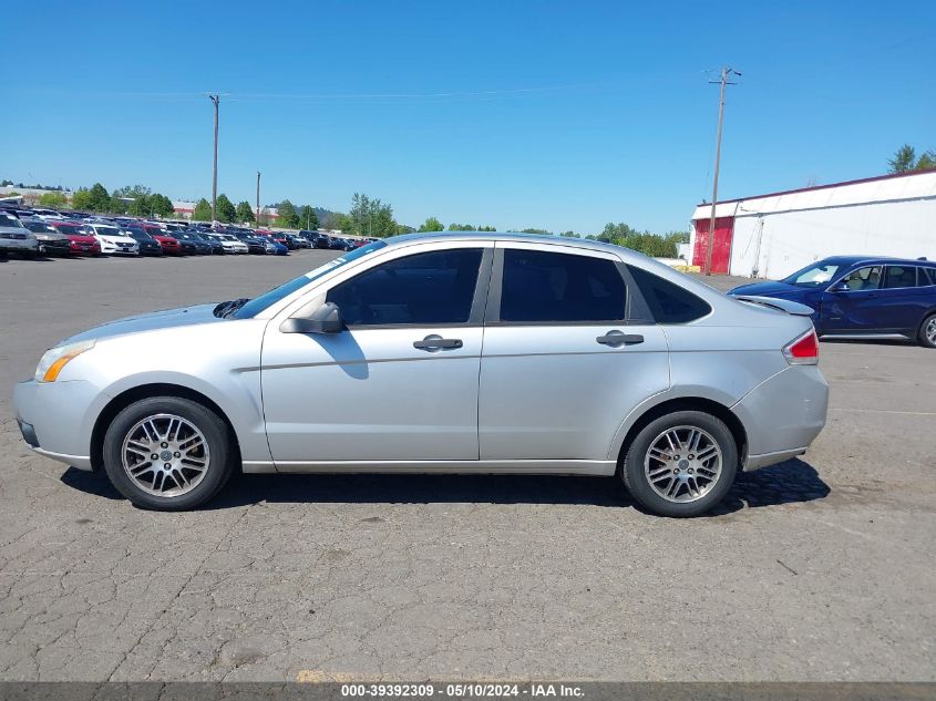 2011 Ford Focus Se VIN: 1FAHP3FNXBW107291 Lot: 39392309