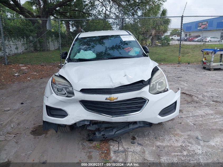 VIN 2GNALBEK3H1594463 2017 CHEVROLET EQUINOX LS