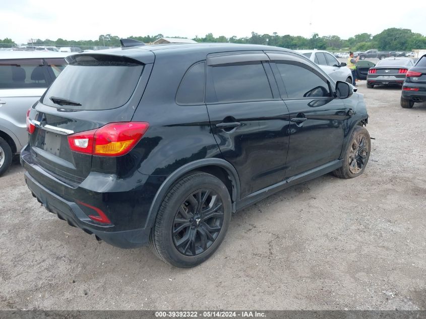 2019 Mitsubishi Outlander Sport 2.0 Le VIN: JA4AP3AU1KU029872 Lot: 39392322