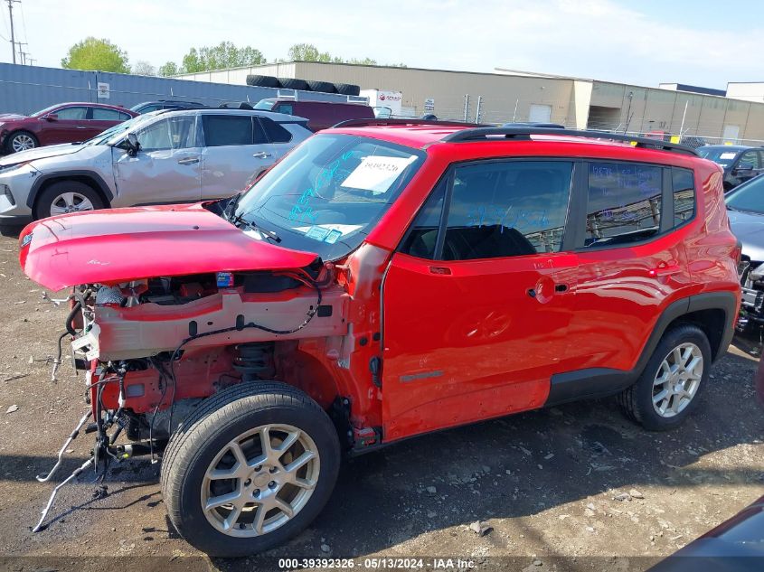 2020 Jeep Renegade Latitude 4X4 VIN: ZACNJBBB0LPL93779 Lot: 39392326