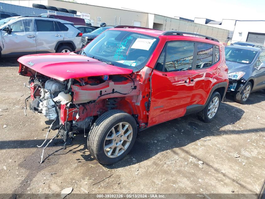 2020 Jeep Renegade Latitude 4X4 VIN: ZACNJBBB0LPL93779 Lot: 39392326