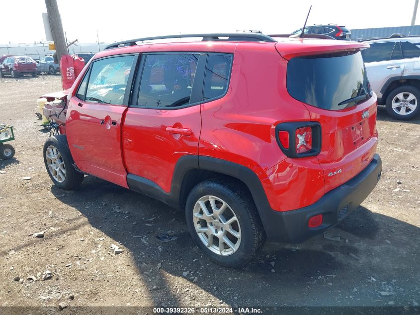 2020 Jeep Renegade Latitude 4X4 VIN: ZACNJBBB0LPL93779 Lot: 39392326