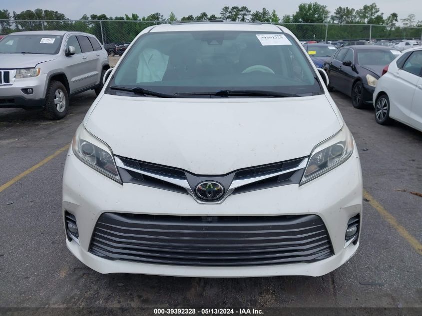 2018 Toyota Sienna Limited Premium 7 Passenger VIN: 5TDYZ3DC6JS916985 Lot: 39392328