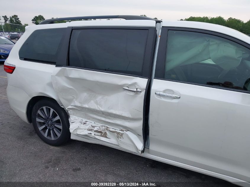 2018 Toyota Sienna Limited Premium 7 Passenger VIN: 5TDYZ3DC6JS916985 Lot: 39392328