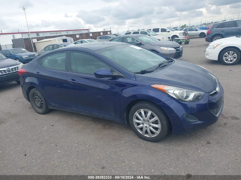 2011 Hyundai Elantra Gls VIN: 5NPDH4AE3BH050389 Lot: 39392333