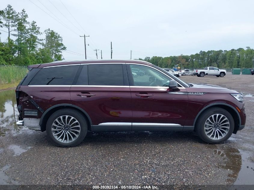 2022 Lincoln Aviator Reserve VIN: 5LM5J7WC4NGL03657 Lot: 39392334