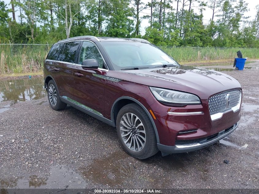 2022 Lincoln Aviator Reserve VIN: 5LM5J7WC4NGL03657 Lot: 39392334