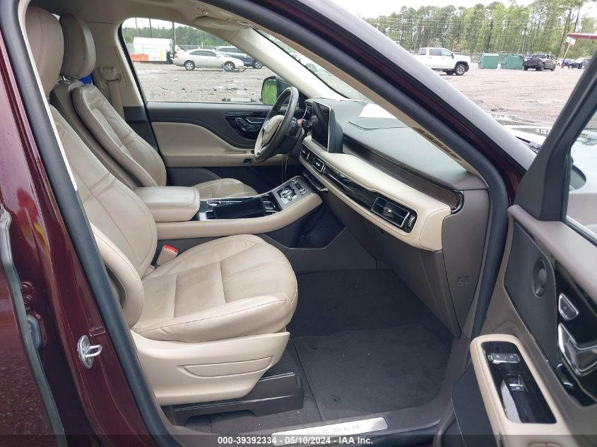 2022 Lincoln Aviator Reserve VIN: 5LM5J7WC4NGL03657 Lot: 39392334