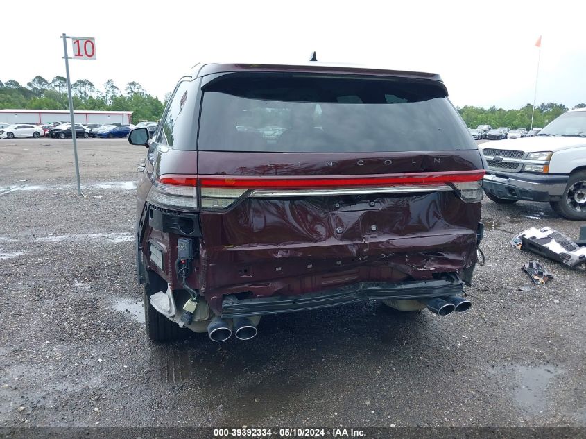 2022 Lincoln Aviator Reserve VIN: 5LM5J7WC4NGL03657 Lot: 39392334