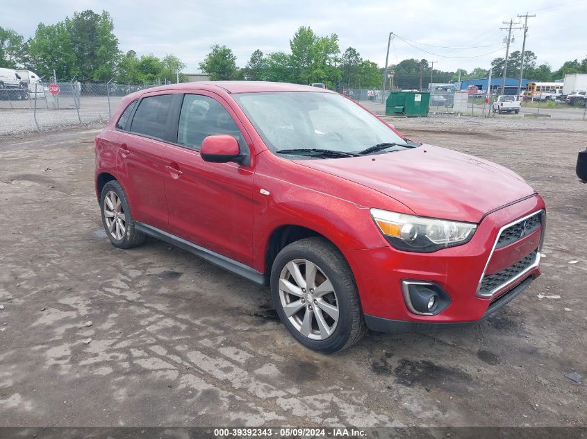 2013 Mitsubishi Outlander Sport Es VIN: 4A4AP3AU5DE012374 Lot: 39392343